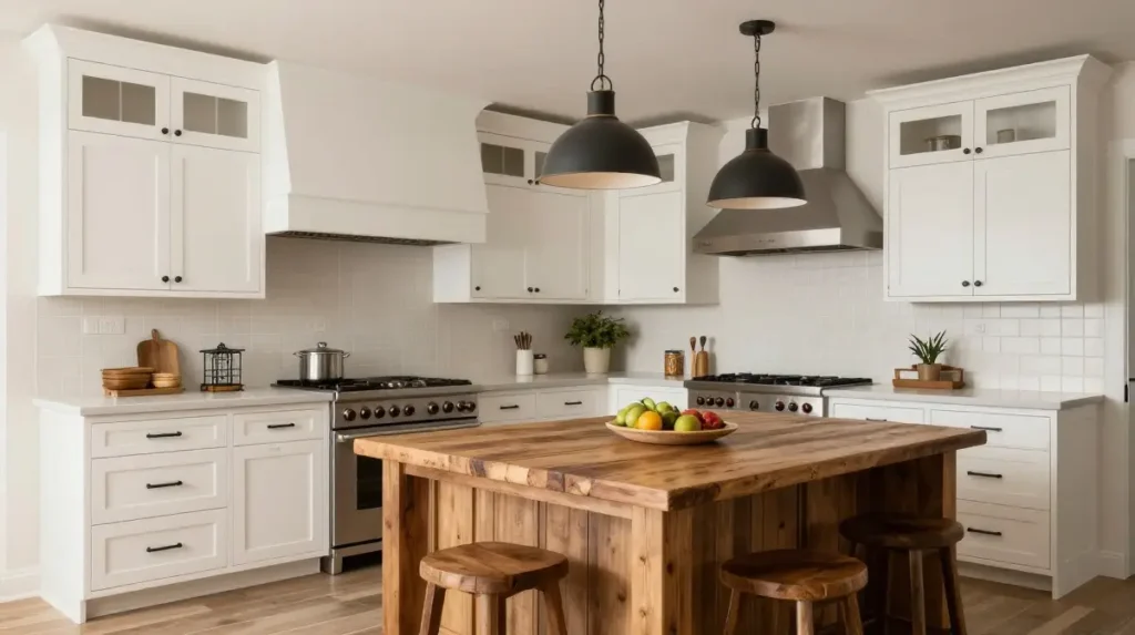 Modern Rustic Farmhouse Kitchen Design
