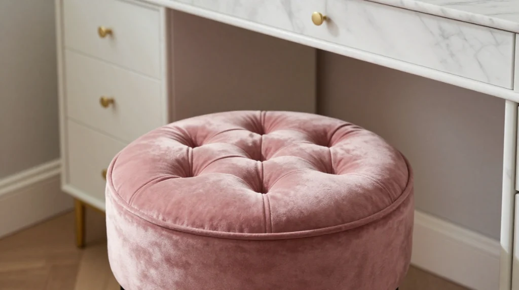 Pick a Plush, Comfortable Vanity Chair
