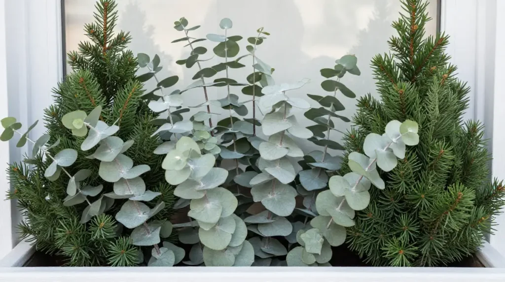 Seeded Eucalyptus and Fir Combination