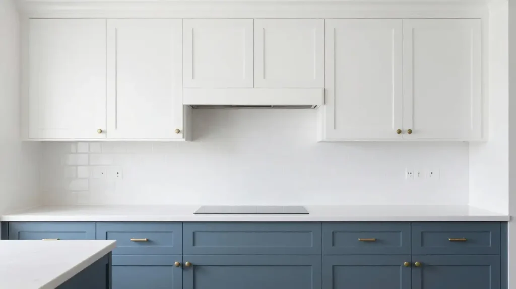 Slate Blue and White for a Timeless Feel
