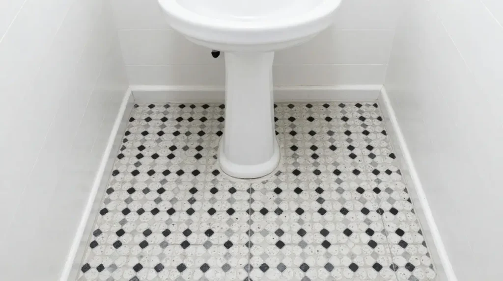 Small Bathroom Tile Patterns Underfoot
