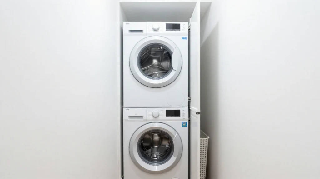 Stackable Washer Dryer Storage