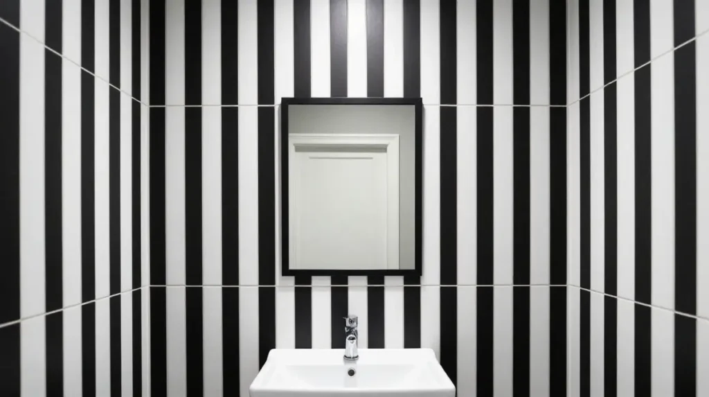 Striped Tile for a Vertical or Horizontal Effect