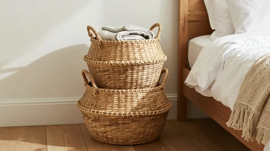 Style With Woven Baskets