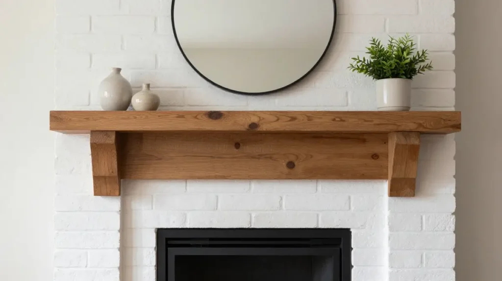 Style a Statement Fireplace Mantel