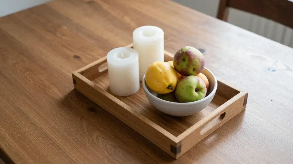 Style the Table With a Simple Centerpiece