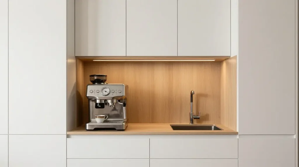 The Built-In Coffee Bar Nook