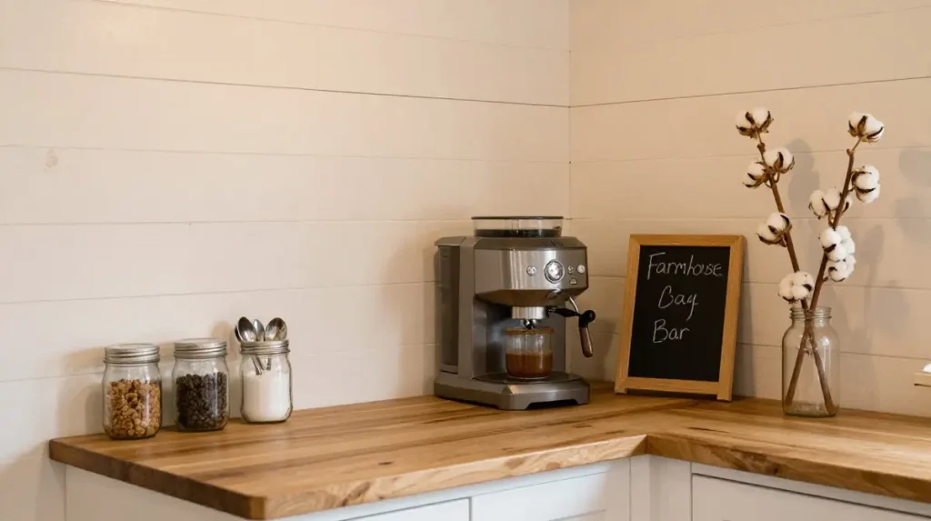 The Farmhouse Coffee Bar Corner