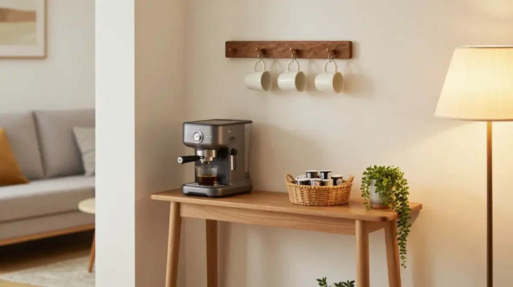 The Living Room Coffee Bar Idea