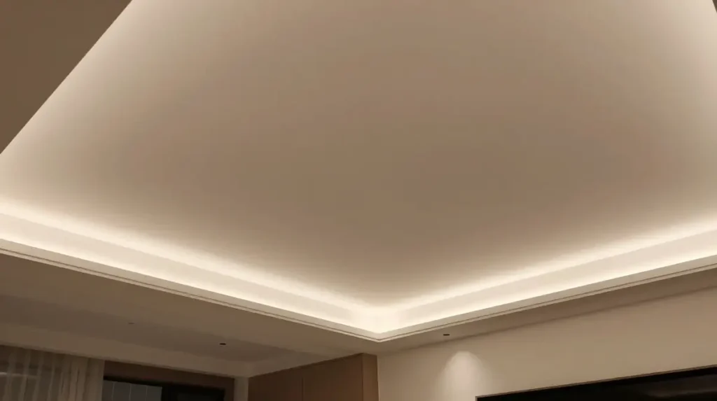 Tray Ceiling for Depth and Drama
