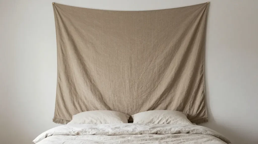 Try a Tapestry Above the Bed