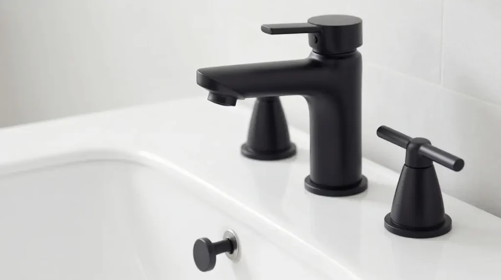 Update Bathroom Hardware Finishes