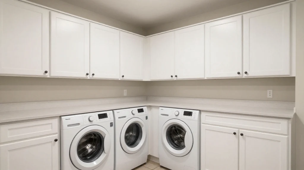 Use Cabinets to Hide the Clutter