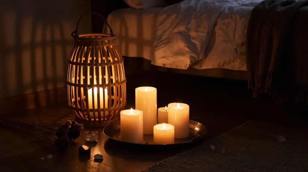 Use Candles and Lanterns for Atmosphere