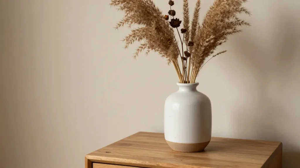 Use Ceramic Vases for Dried Flowers