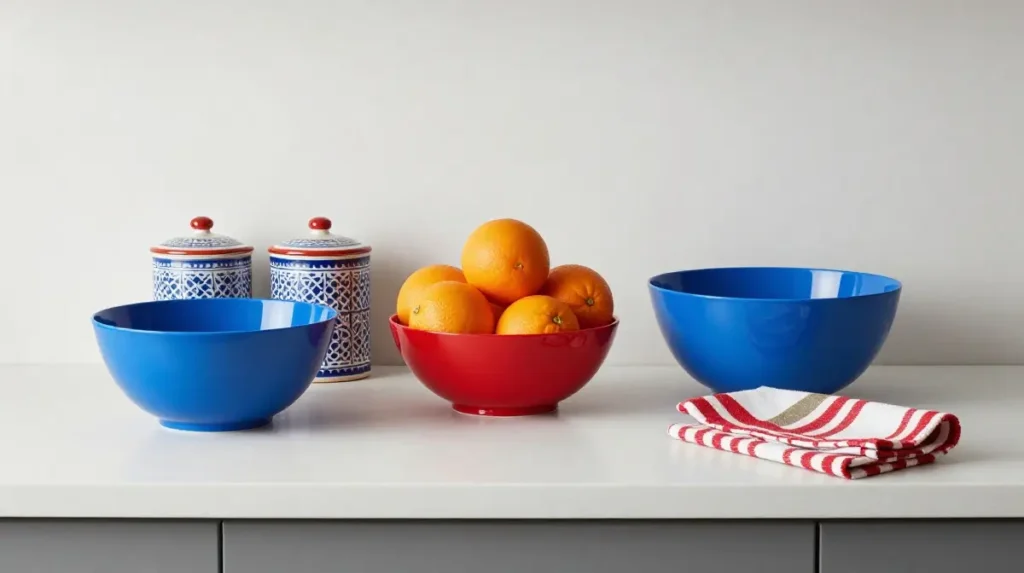 Use Colorful Kitchen Accessories That Pop