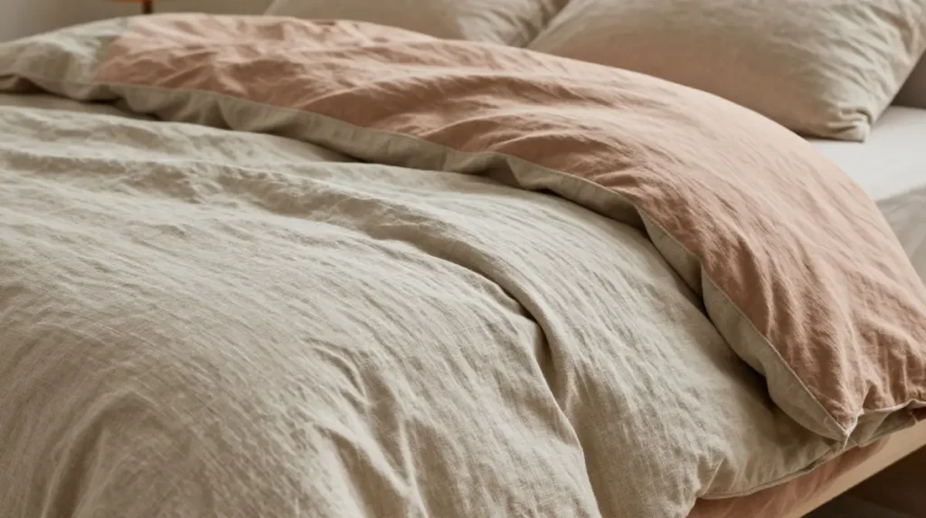 Use Linen Bedding for Texture and Comfort