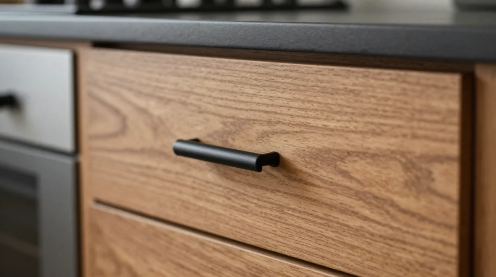 Use Matte Black Hardware Throughout