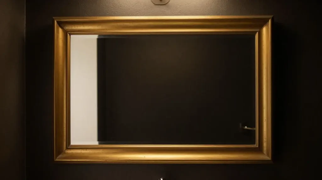 Use Moody Mirrors with Dark or Antique Frames