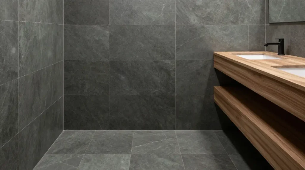 Use Slate for a Natural, Earthy Dark Finish