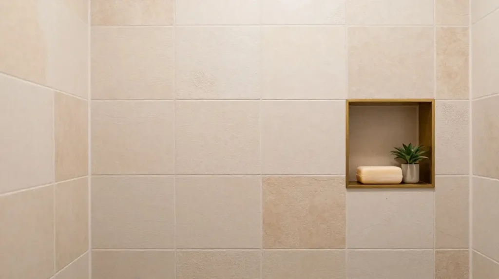Use Textured Tiles on the Walls