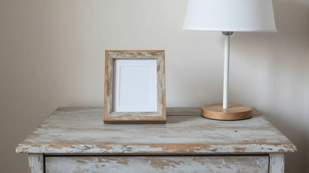 Use Weathered Wood Accents in Small Doses