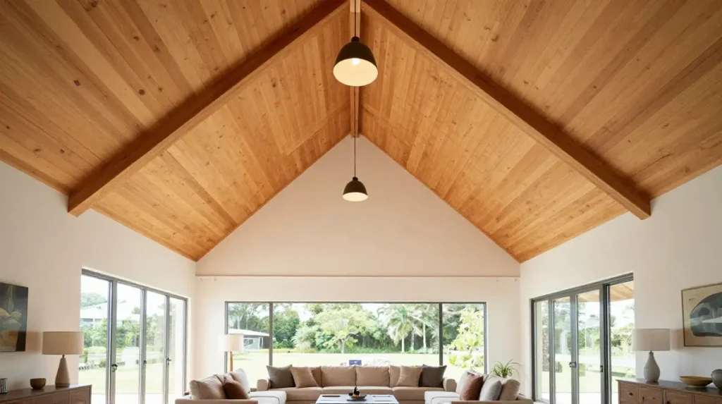 Vaulted Ceiling to Maximize Height