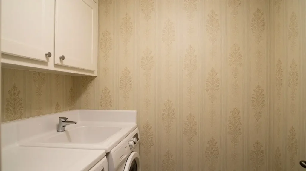 Vintage wallpaper style for character and charm