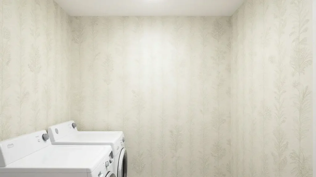 Vinyl wallpaper for long-term durability