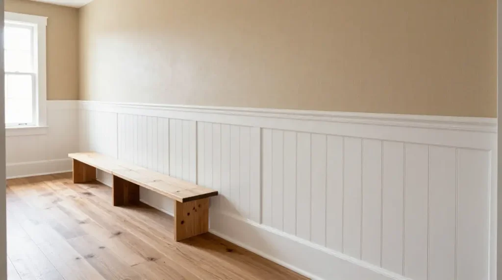 Wainscoting or Beadboard for Classic Wall Character