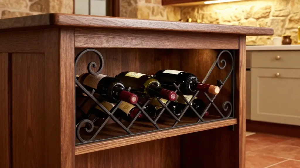 Wine Rack as a Design Feature