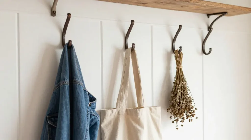 Wrought Iron Hooks for Hanging Items