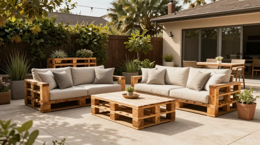 22 Outdoor Pallet Project Design Ideas for a Stylish Backyard