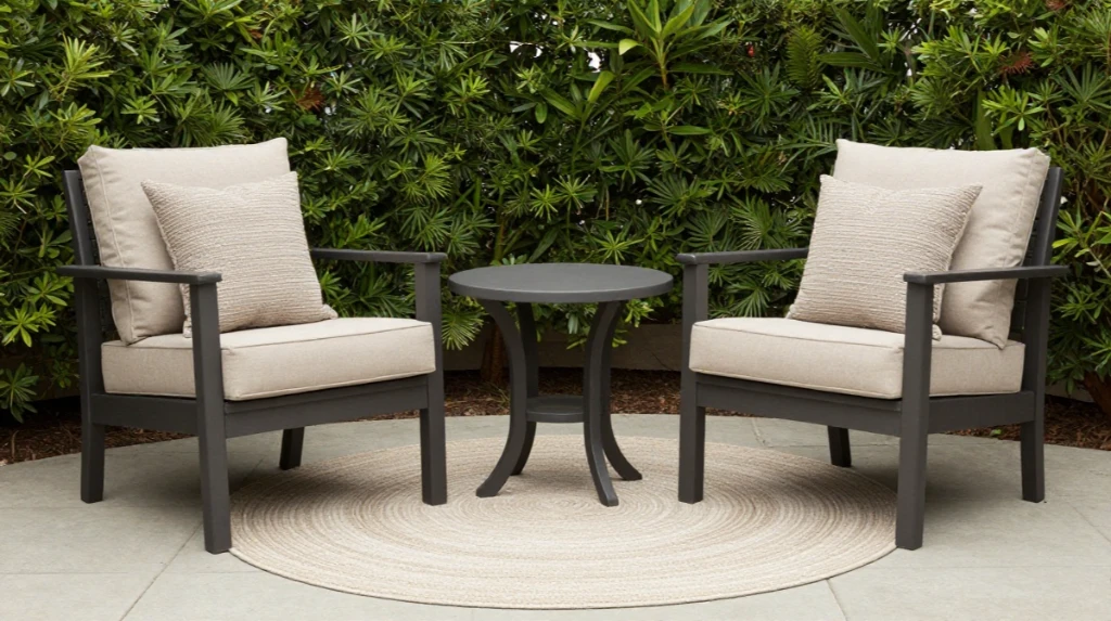 A Cozy Backyard Corner Seating Nook