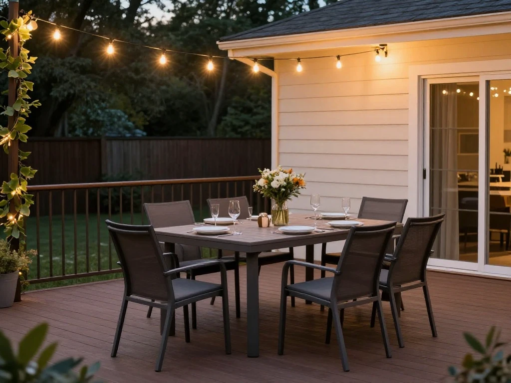 Adding a Dining Zone to Your Deck