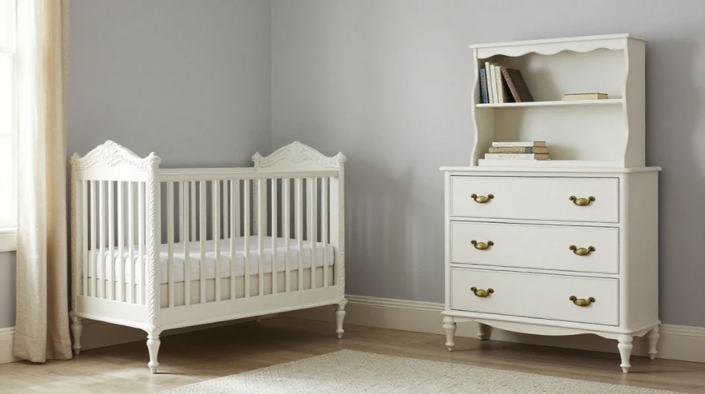 Antique White Nursery Furniture That Ages Beautifully