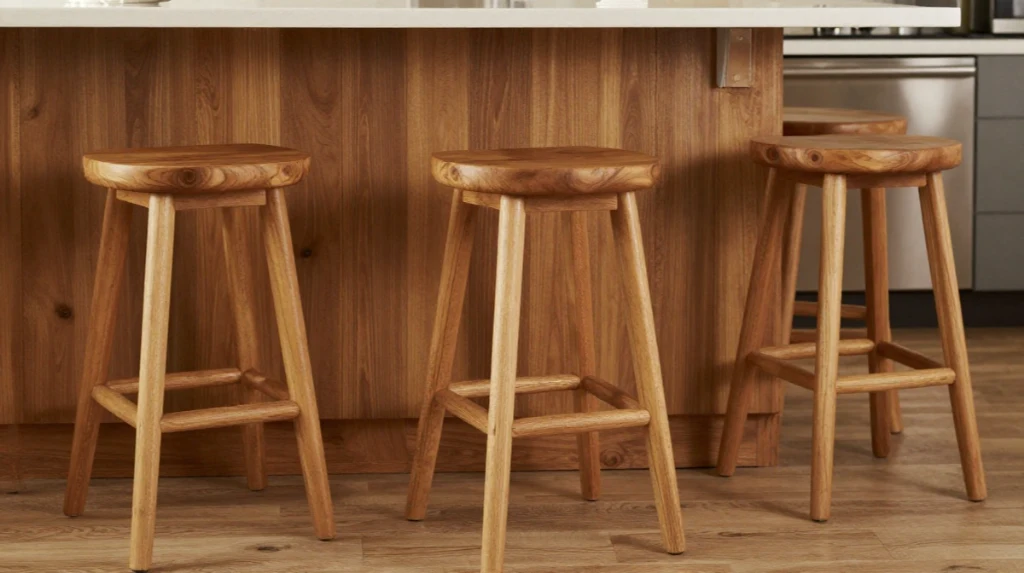 Bar Stools with Tapered LegsBar Stools with Tapered Legs