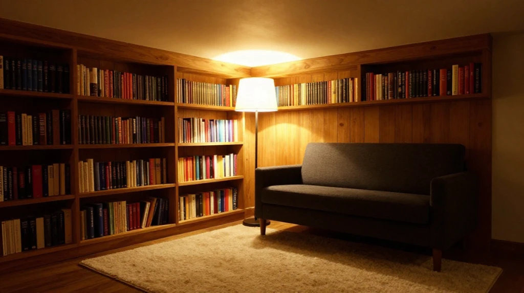 Basement Reading Nook