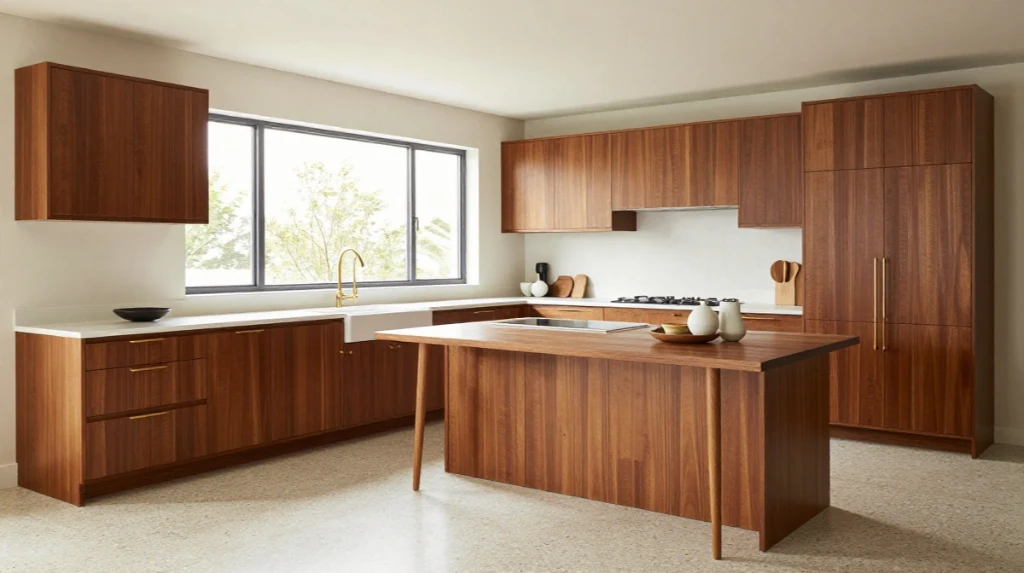 Bold Brass and Tapered Hardware