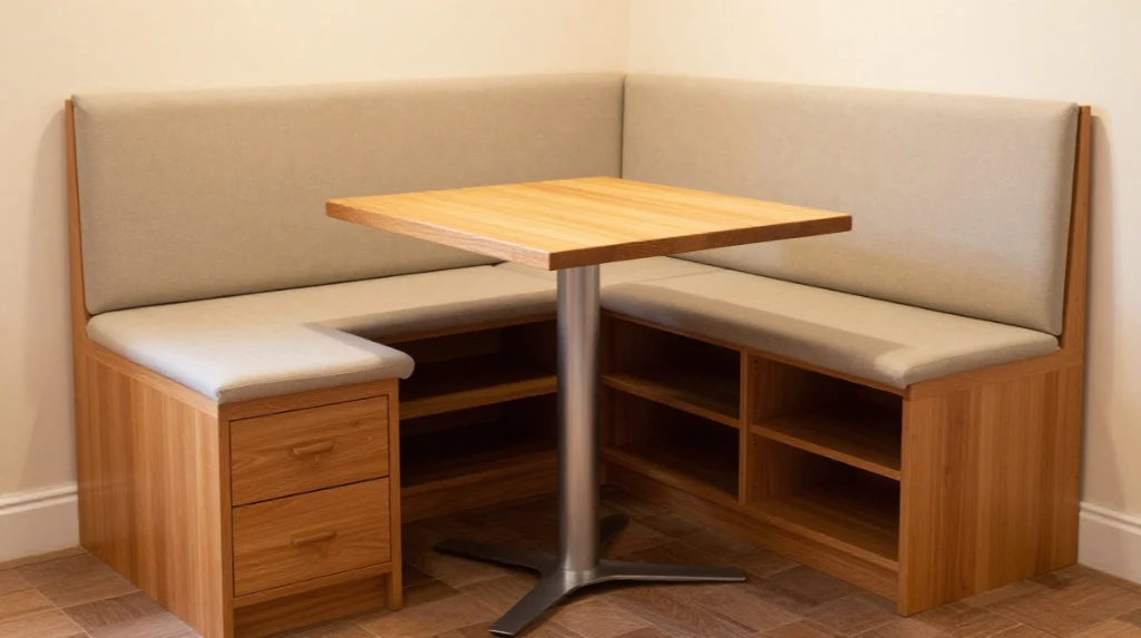 Breakfast Nooks with Storage Underneath