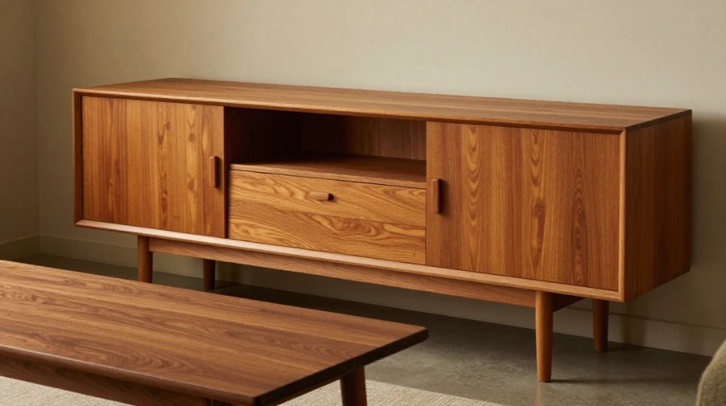 Bring In Warm Teak and Walnut Wood Tones