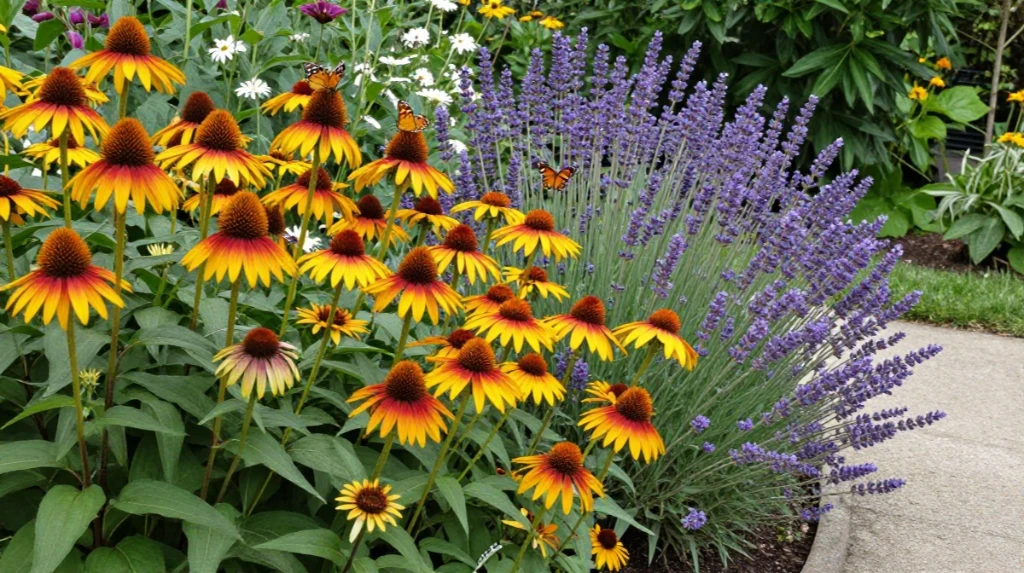 Butterfly and Pollinator Garden Corner
