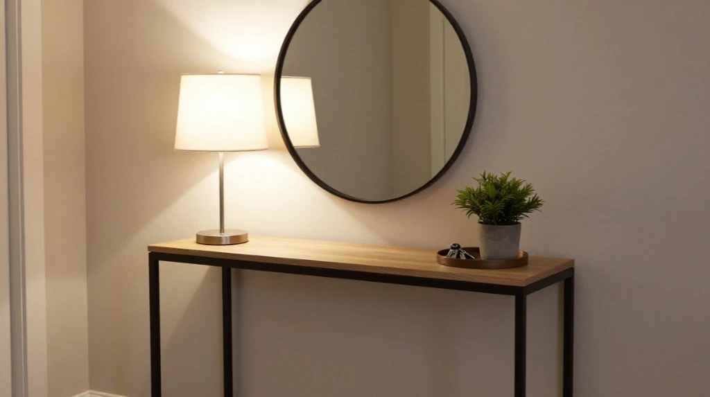 Console Table as a Divider