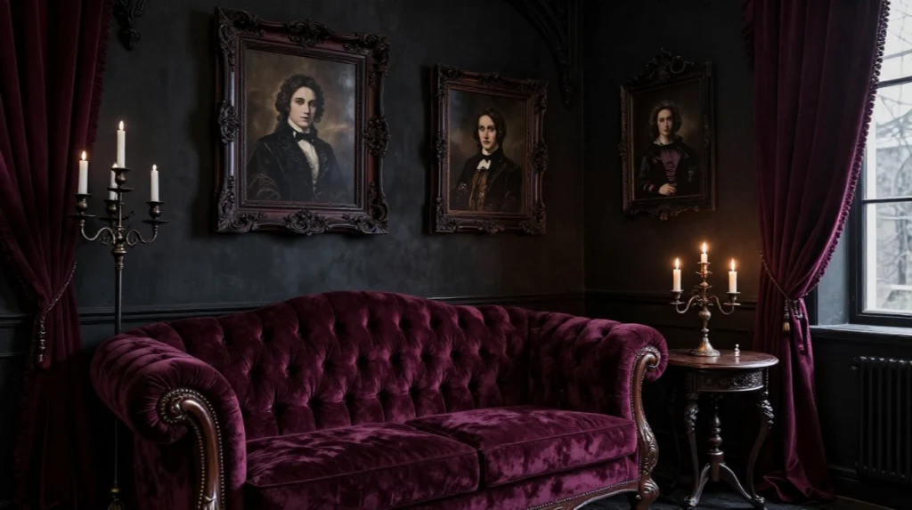 Create a Gothic or Victorian-Inspired Corner
