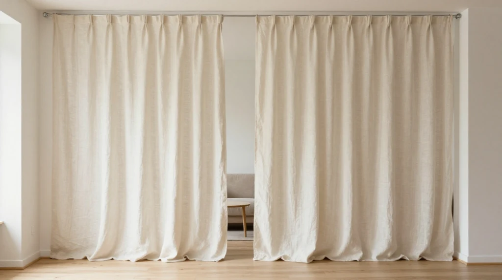 Curtain Room Divider