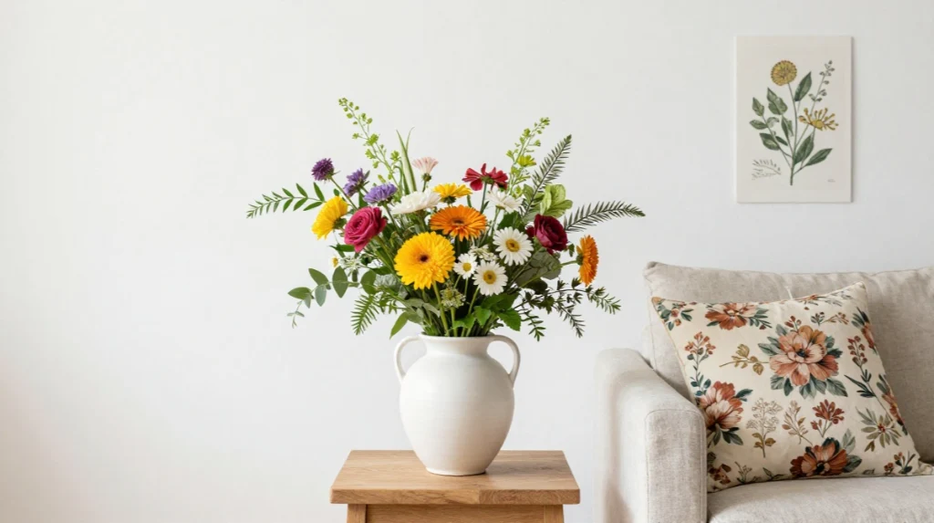 Decorate With Floral Accents Throughout the Room