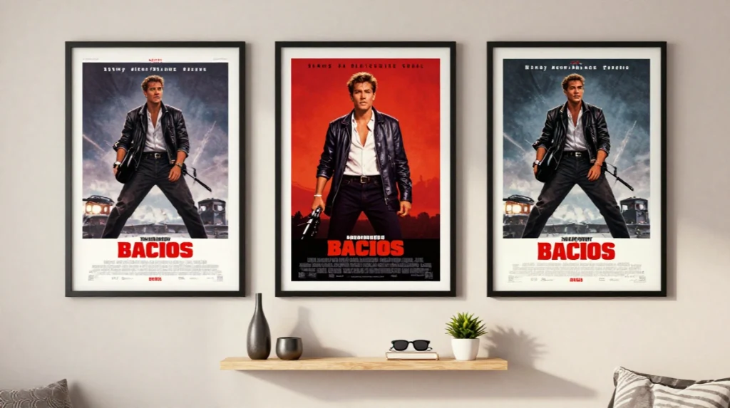 Display 80s Movie Posters Creatively