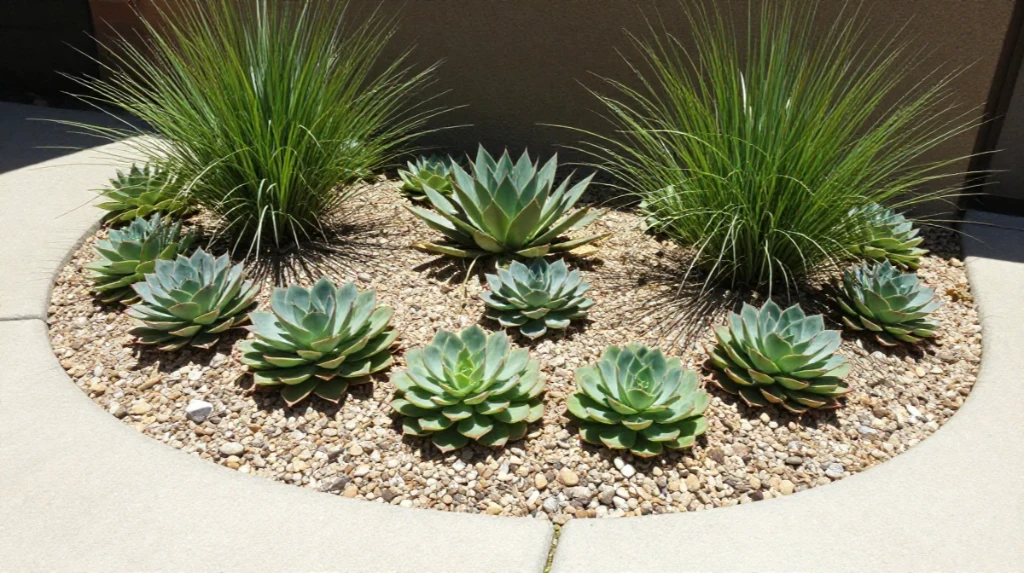 Drought Resistant Corner Landscaping