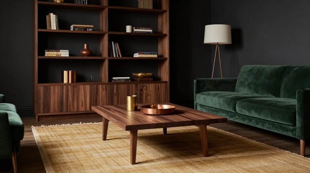 Embrace Dark Wood Tones