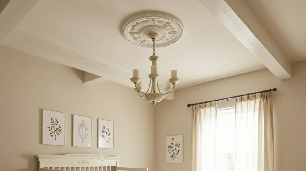 Exposed Beams or Ceiling Details for a Provincial Feel